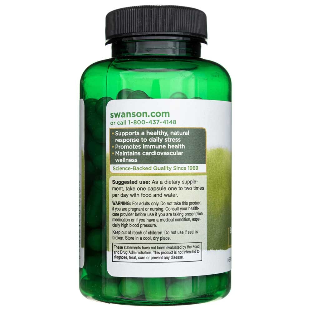 Swanson Ginseng coreano 500 mg - 100 Cápsulas - Imagen 3
