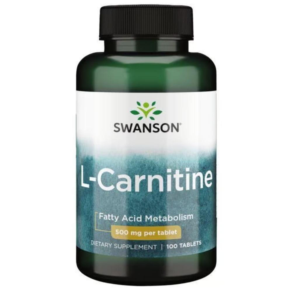 Swanson L-Carnitina 500 mg - 100 Tabletas