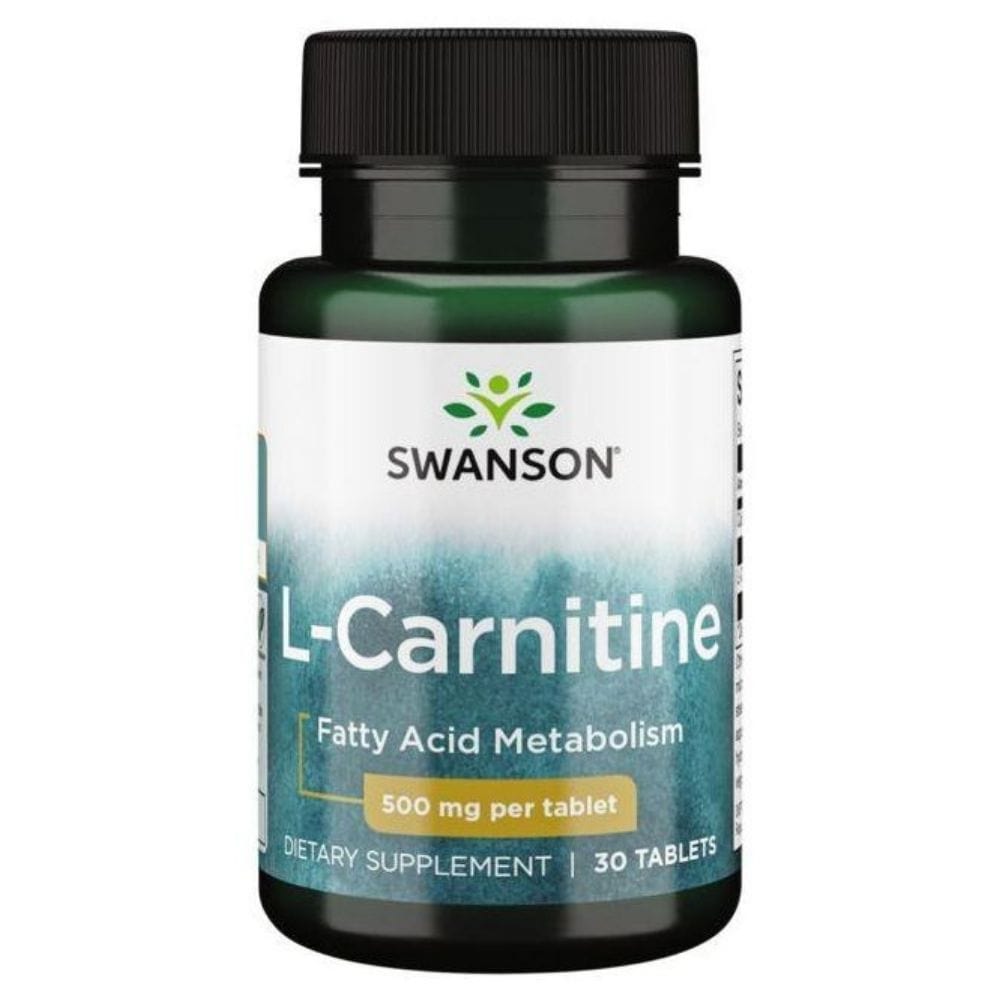 Swanson L-Carnitina 500 mg - 30 Tabletas