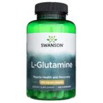 Swanson L-Glutamina 500 mg - 100 Cápsulas