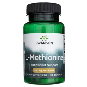 Swanson L-Metionina 500 mg - 30 Cápsulas