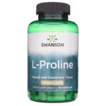 Swanson L-Prolina 500 mg - 100 Cápsulas