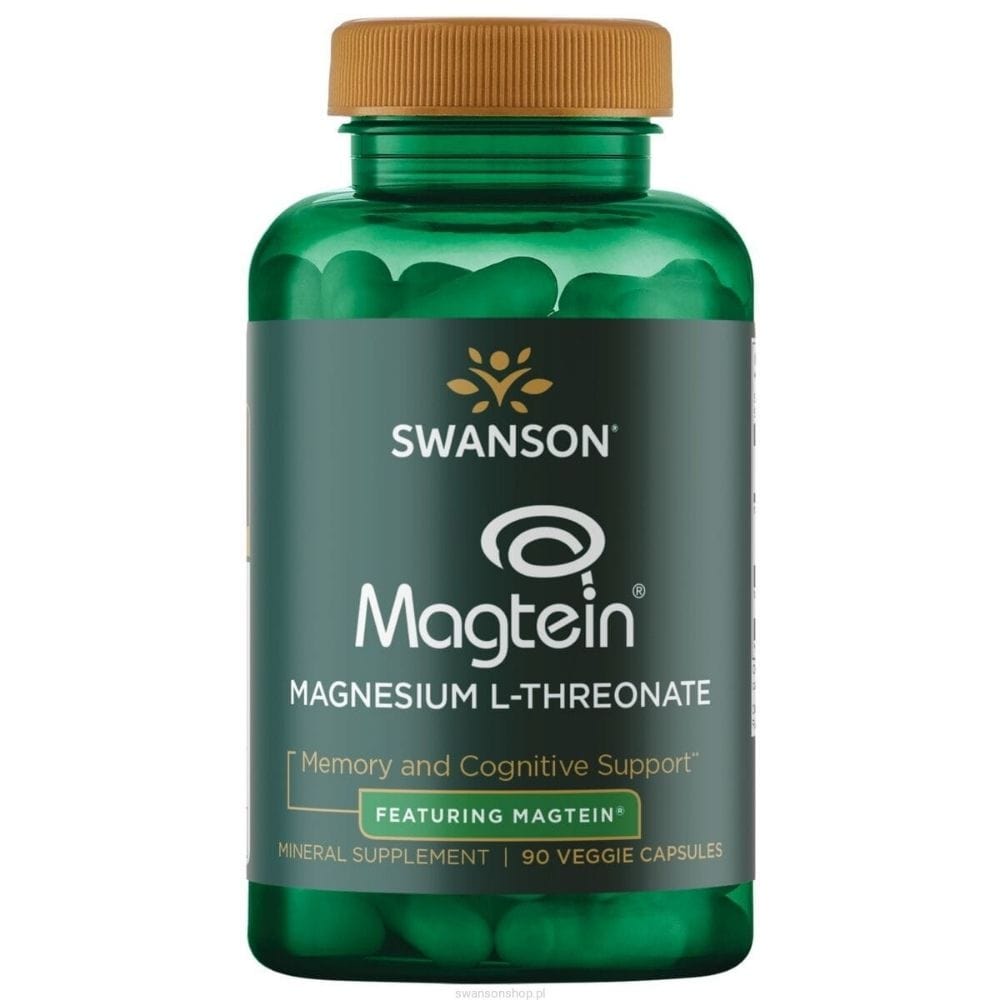 Swanson Magtein Magnesio L-Treonato - 90 Cápsulas