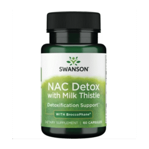 Swanson NAC Detox con Cardo Mariano - 60 Cápsulas