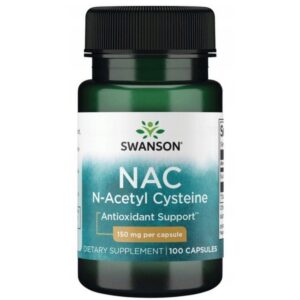 Swanson NAC (N-acetilcisteína) 150 mg - 100 cápsulas