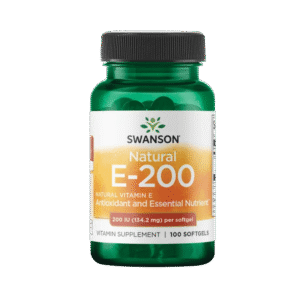 Swanson Vitamina E Natural 200 UI - 100 Cápsulas