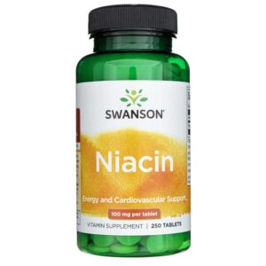 Swanson Niacina 100 mg - 250 Tabletas