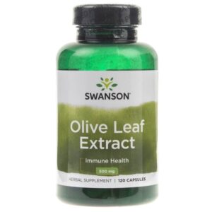 Swanson Extracto de Hoja de Olivo - 120 Cápsulas