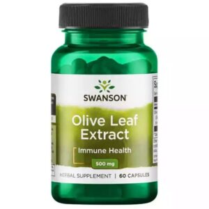Swanson Extracto de hoja de olivo 500 mg - 60 cápsulas