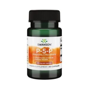 Swanson P-5-P Piridoxal-5-Fosfato 20 mg - 60 Cápsulas
