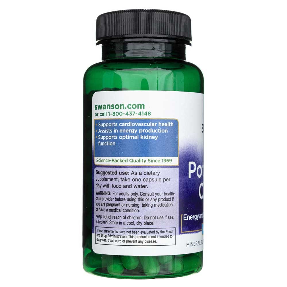 Swanson Citrato de Potasio 99 mg - 120 Cápsulas - Imagen 3