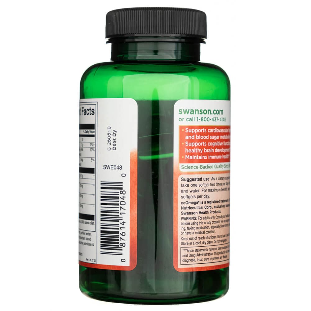 Swanson Pristine Aceite de Hígado de Bacalao Noruego - 60 Cápsulas blandas - Imagen 4