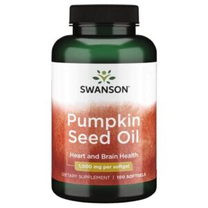 Swanson Aceite de semilla de calabaza 1000 mg - 100 cápsulas blandas