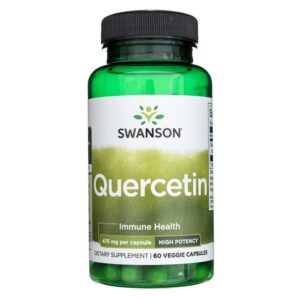 Swanson Quercetina 475 mg - 60 Cápsulas Vegetales