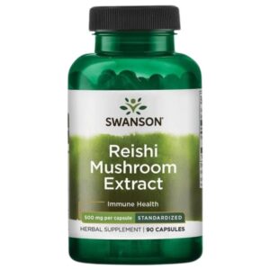 Swanson Extracto de Hongo Reishi - 90 Cápsulas