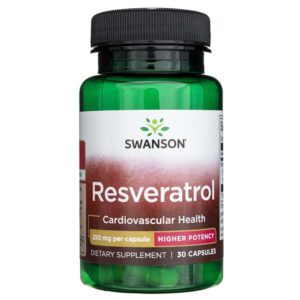 Swanson Resveratrol 250 mg - 30 Cápsulas