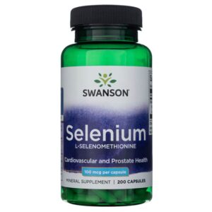 Swanson Selenio L-Selenometionina 100 mcg - 200 Cápsulas