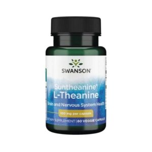 Swanson Suntheanine L-Theanine 100 mg - 60 Cápsulas