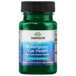 Swanson Salud ocular sinérgica - Luteína y zeaxantina - 60 cápsulas blandas