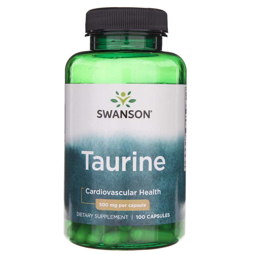Swanson Taurina 500 mg - 100 Cápsulas