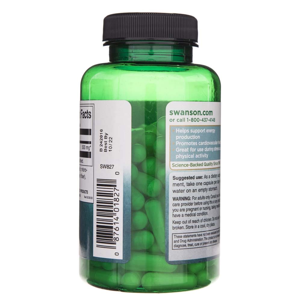Swanson Taurina 500 mg - 100 Cápsulas - Imagen 4