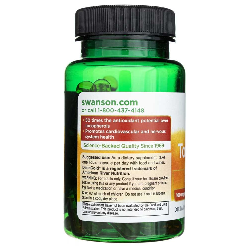 Swanson Tocotrienoles - Doble potencia 100 mg - 60 cápsulas blandas - Imagen 4