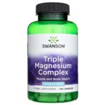 Swanson Complejo de Magnesio Triple 400 mg - 100 Cápsulas