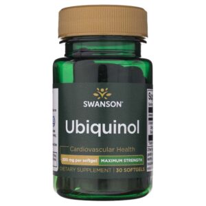 Swanson Ubiquinol 200 mg - 30 Cápsulas blandas