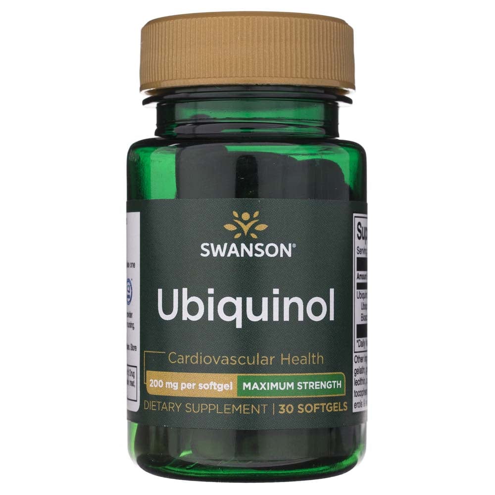 Swanson Ubiquinol 200 mg - 30 Cápsulas blandas