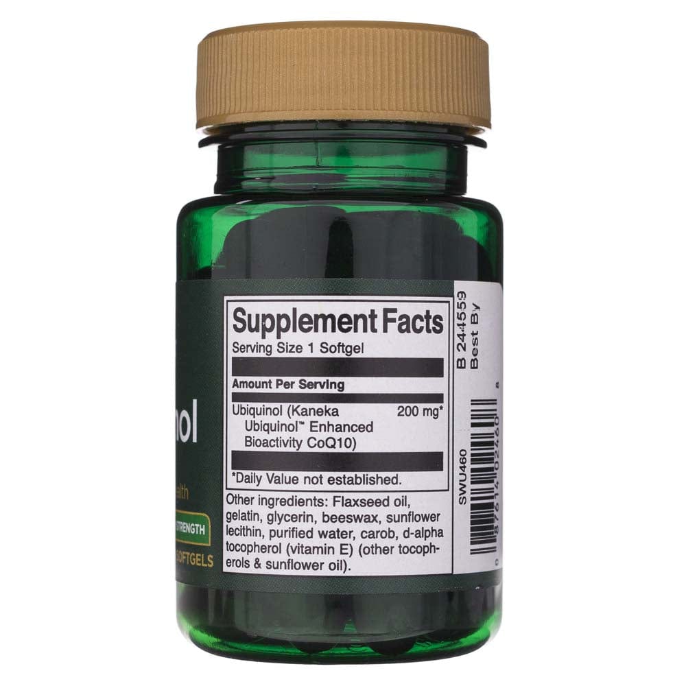 Swanson Ubiquinol 200 mg - 30 Cápsulas blandas - Imagen 2