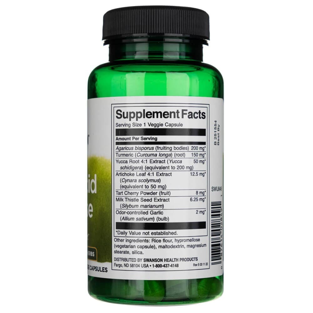 Swanson Uric Acid Cleanse - 60 Cápsulas - Imagen 2
