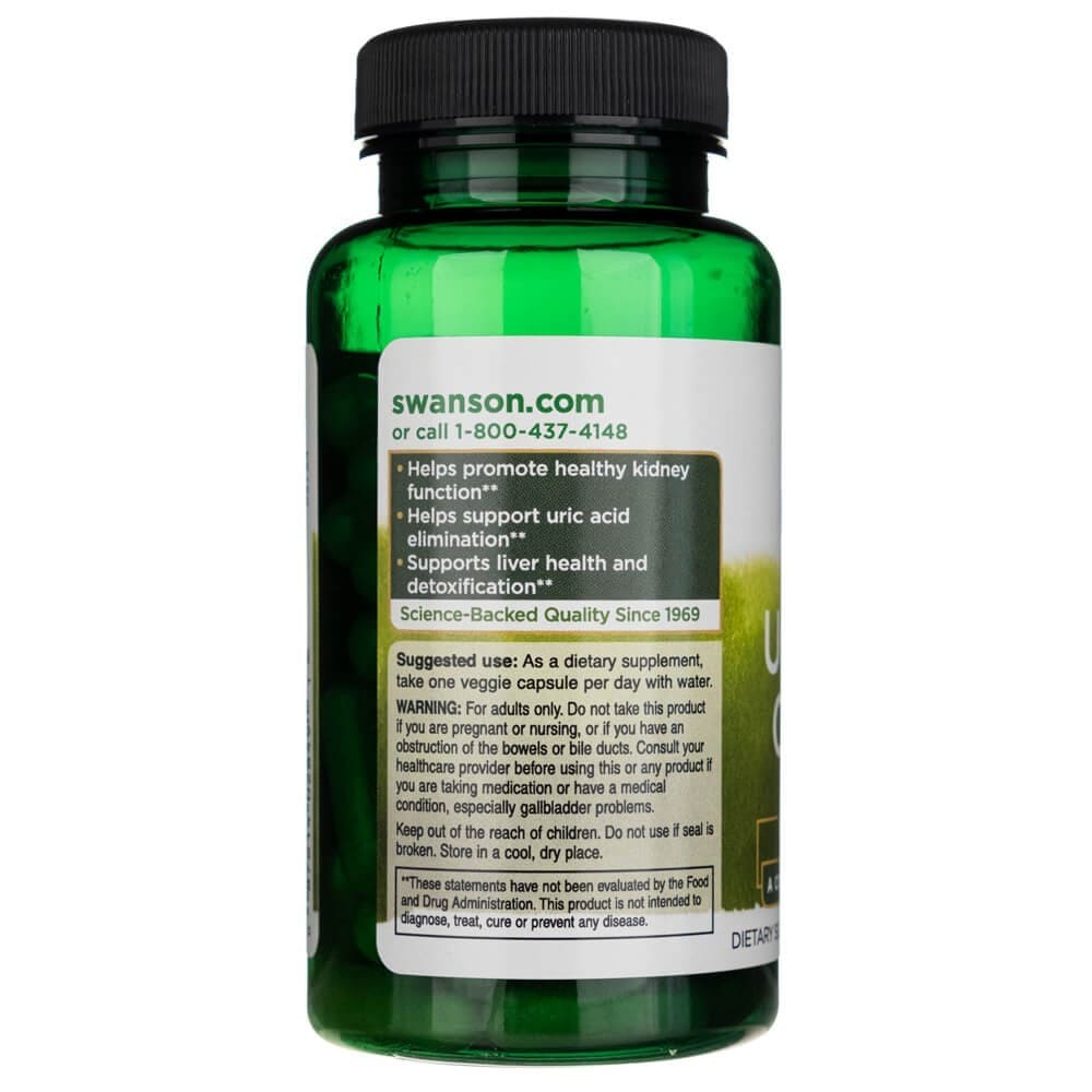 Swanson Uric Acid Cleanse - 60 Cápsulas - Imagen 3