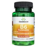 Swanson Vitamina B6 Piridoxina 100 mg - 100 Cápsulas