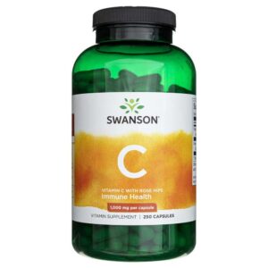 Swanson Vitamina C con Escaramujo 1000 mg - 250 Cápsulas