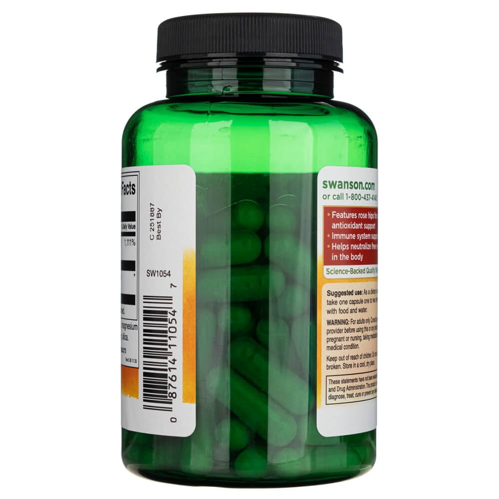 Swanson Vitamina C con Escaramujo 1000 mg - 90 Cápsulas - Imagen 3