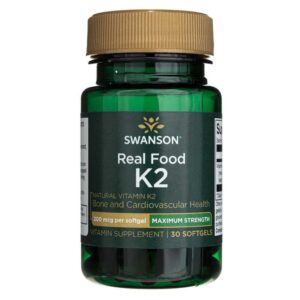 Swanson Vitamina K2 200 mcg - 30 Cápsulas blandas