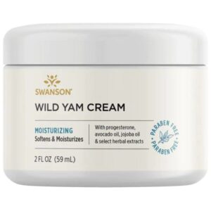 Swanson Crema de ñame silvestre (Progesterona natural) - 59 ml