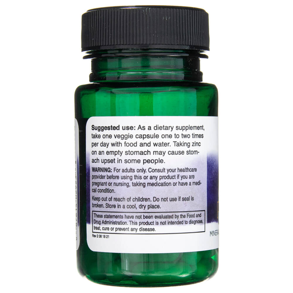 Swanson Zinc Orotate 10 mg - 60 Cápsulas Vegetales - Imagen 3