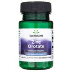 Swanson Zinc Orotate 10 mg - 60 Cápsulas Vegetales
